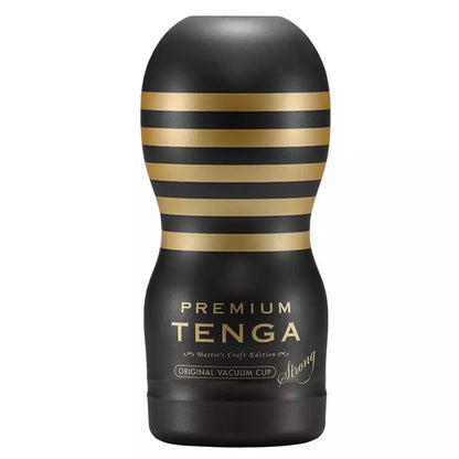 Tenga Premium Original Vacuum Cup Strong – patobulinta siurbimo sistema, juoda