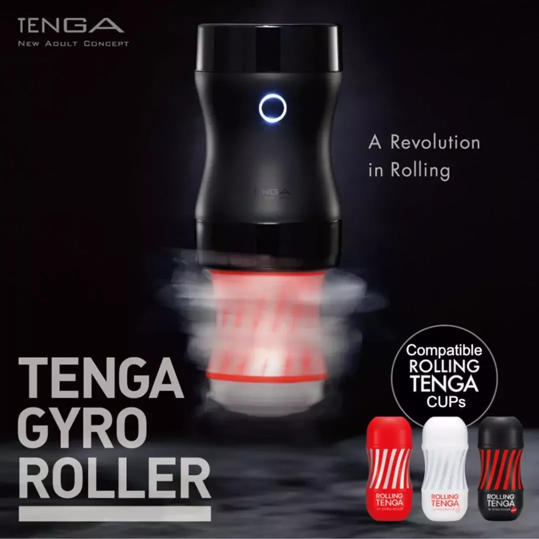 Tenga Rolling Gyro Roller Cup Gentle – iš anksto suteptas švelnaus prisilietimo modelis