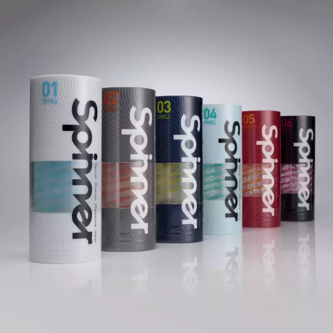 Tenga Spinner 05 Beads intymus prietaisas su spiraline karoliukų tekstūra