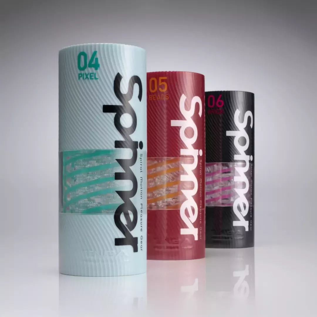 Tenga Spinner 05 Beads intymus prietaisas su spiraline karoliukų tekstūra