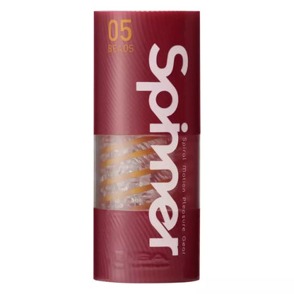 Tenga Spinner 05 Beads intymus prietaisas su spiraline karoliukų tekstūra