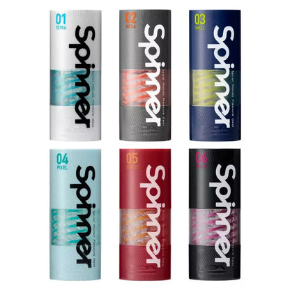 Tenga Spinner 05 Beads intymus prietaisas su spiraline karoliukų tekstūra