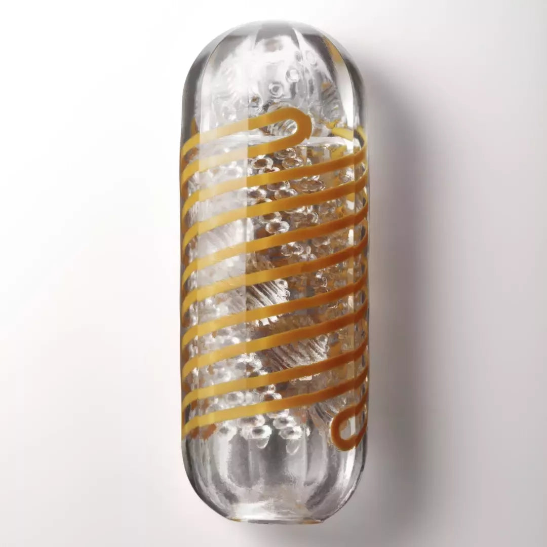 Tenga Spinner 05 Beads intymus prietaisas su spiraline karoliukų tekstūra