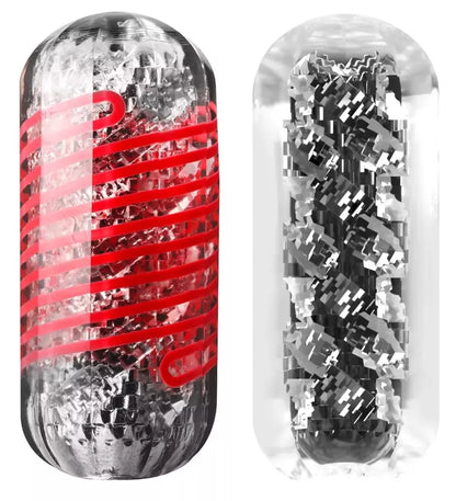 Tenga Spinner Deluxe 03 Steps – besisukantis intymus įrenginys, 14 cm
