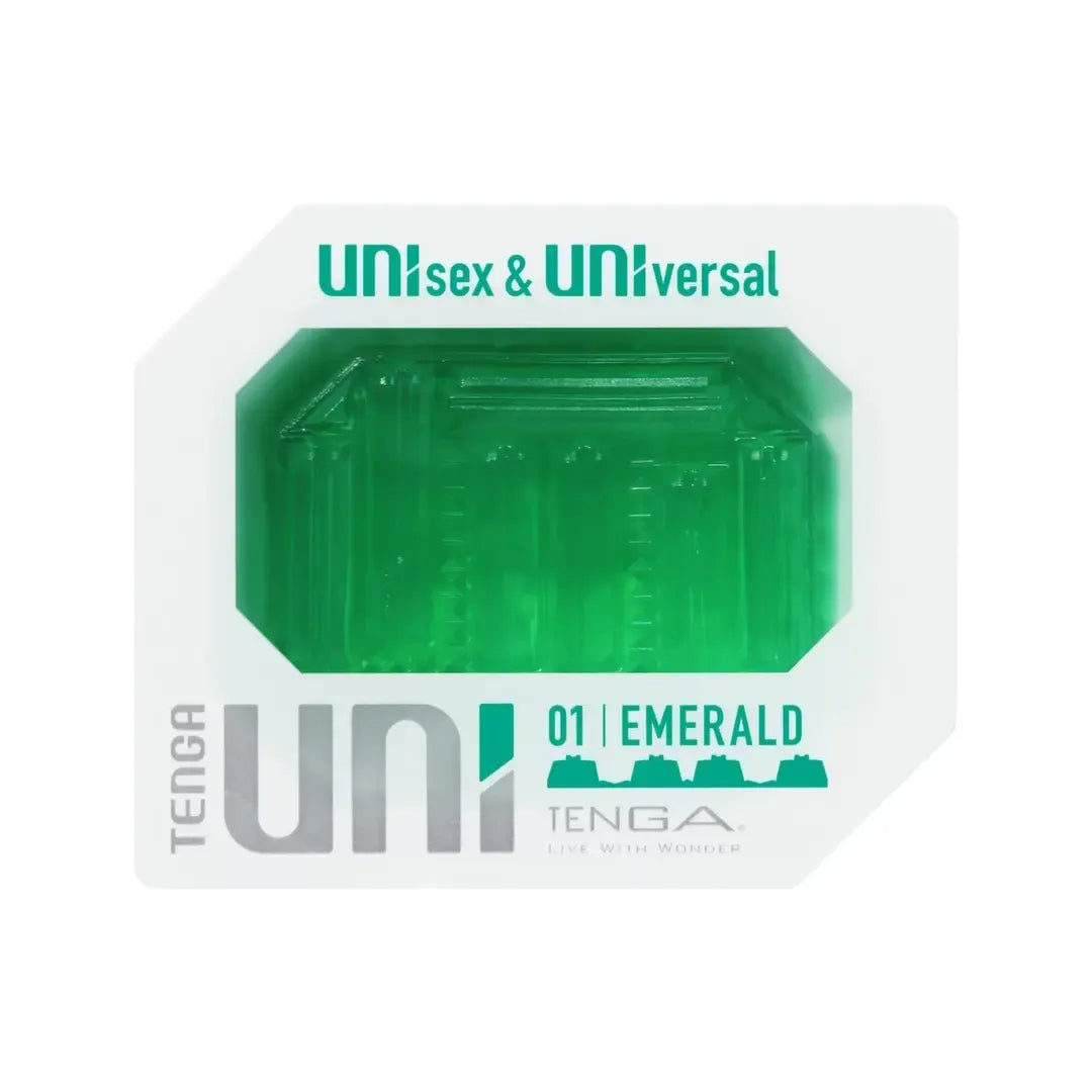 Tenga UNI Emerald universali tampri mova, minkšta medžiaga, ekologiškas dėklas