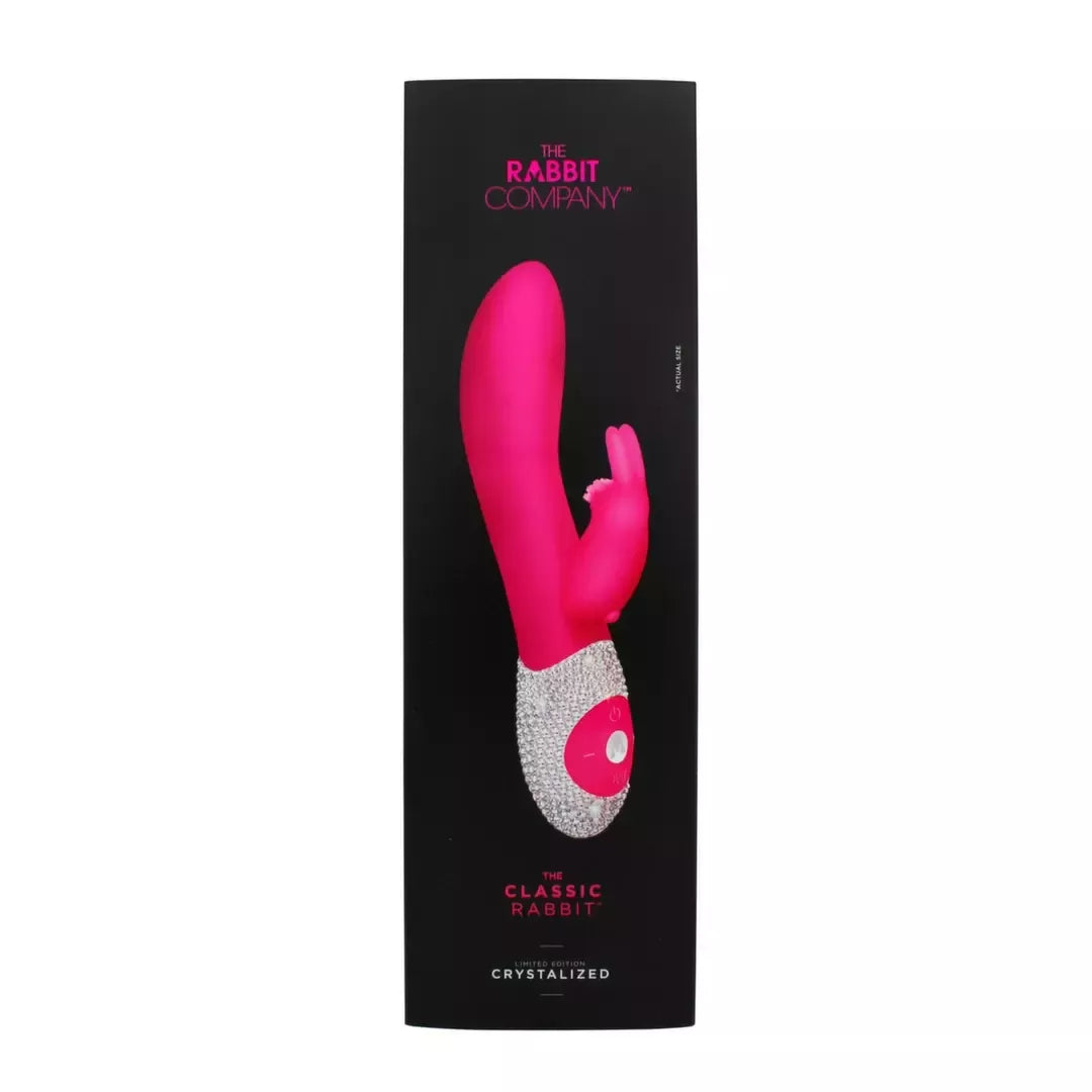 The Rabbit Company Classic Rabbit Bling Pink Intimais dviejų variklių modelis