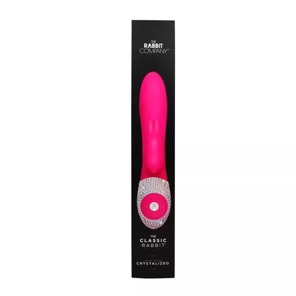 The Rabbit Company Classic Rabbit Bling Pink Intimais dviejų variklių modelis