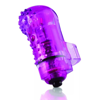 The Screaming O FingO Nubby Purple – ant piršto užmaunamas vibracinis masažuoklis