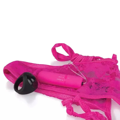 The Screaming O My Secret nuotoliniu būdu valdomas intymus kelnaičių rinkinys, rožinis