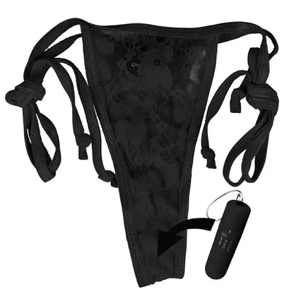 The Screaming O My Secret Remote Panty Vibe Black – 10 vibracijos režimų rinkinys