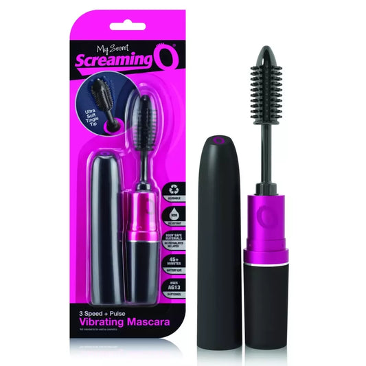 The Screaming O Vibrating Mascara Wand – Diskretiškas 4 režimų mini prietaisas
