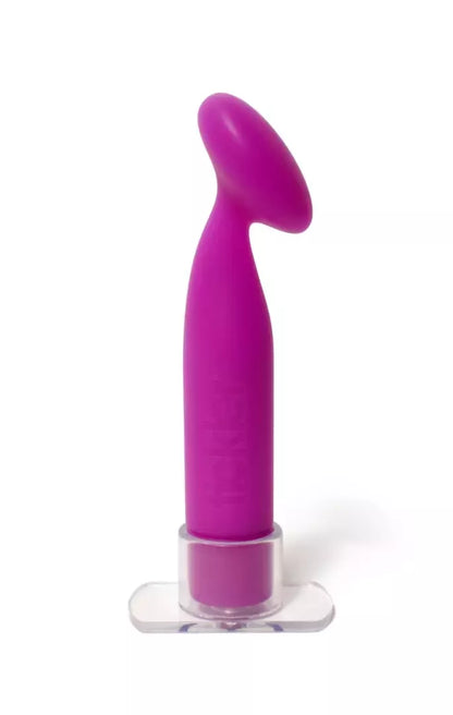 Tickler Vibes Cute Tickler violetinis intymus prietaisas, minkštas silikonas, 133 mm