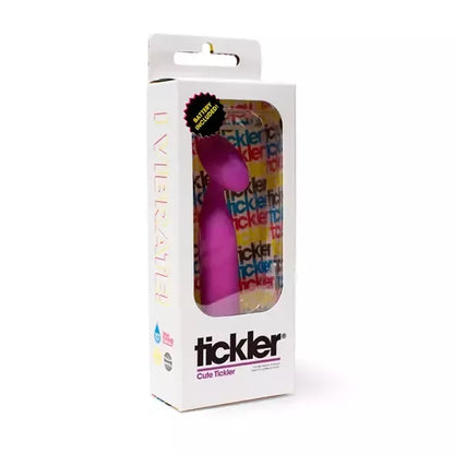 Tickler Vibes Cute Tickler violetinis intymus prietaisas, minkštas silikonas, 133 mm