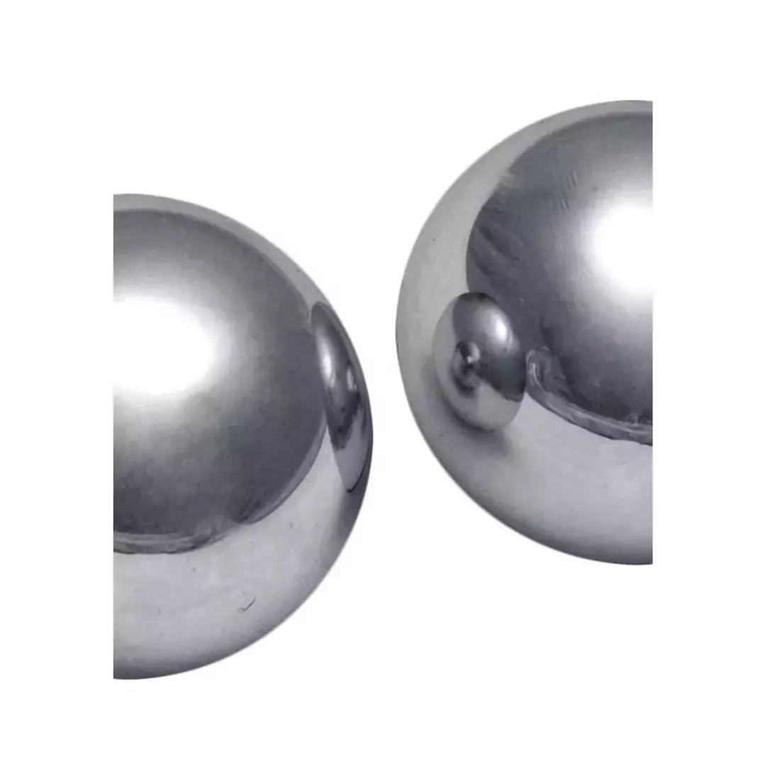 Titanica Steel Weighted Balls 2'' Grey – intensyvi intymių raumenų treniravimo sistema