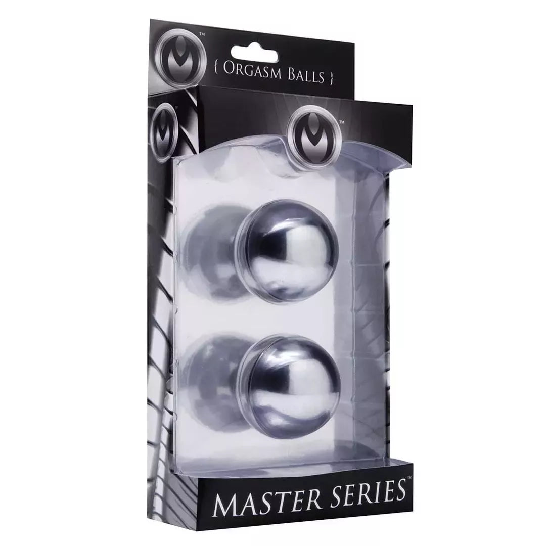 Titanica Steel Weighted Balls 2'' Grey – intensyvi intymių raumenų treniravimo sistema
