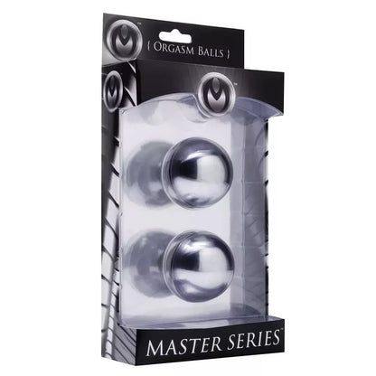 Titanica Steel Weighted Balls 2'' Grey – intensyvi intymių raumenų treniravimo sistema