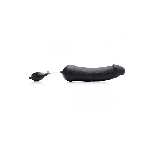 Toms pripučiama silikoninė intymi sistema 33,7 cm, juoda, reguliuojamo dydžio
