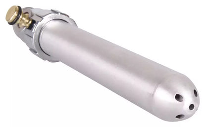 Total Splash Aluminium Intimate Cleansing System 15,5 cm sidabrinis