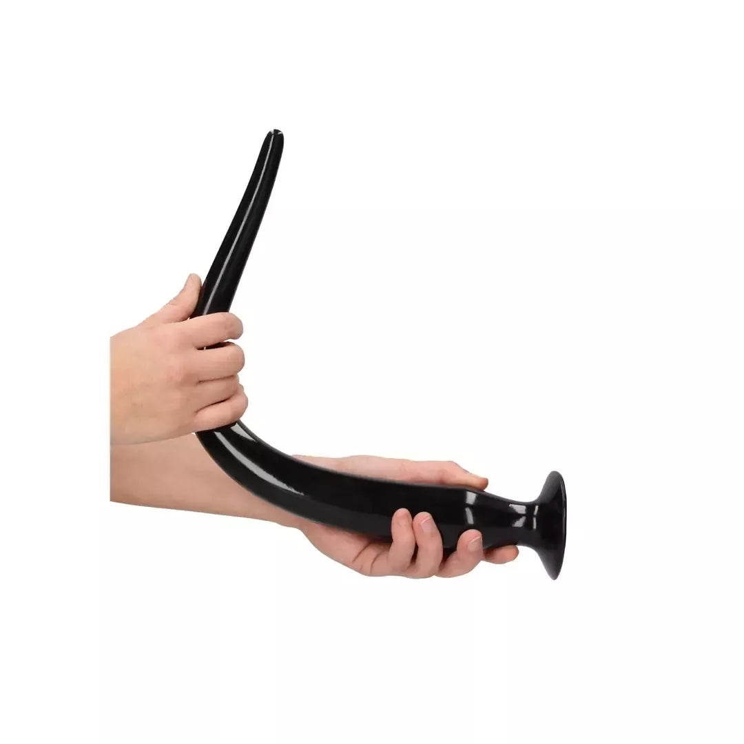 TOYJOY Ass Spike 50 cm – lankstus intymus silikoninis modelis, juodas