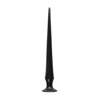TOYJOY Ass Spike 50 cm – lankstus intymus silikoninis modelis, juodas
