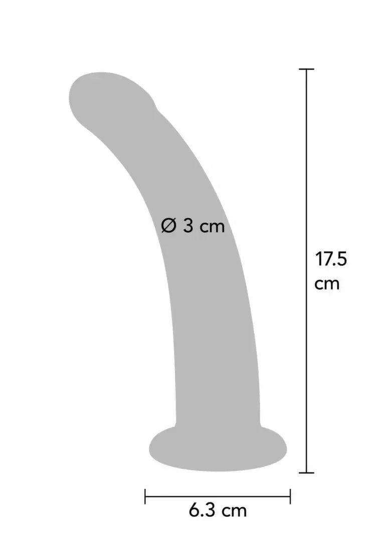 TOYJOY Get Real Harness Dong Silicone L – anatominis silikoninis priedas