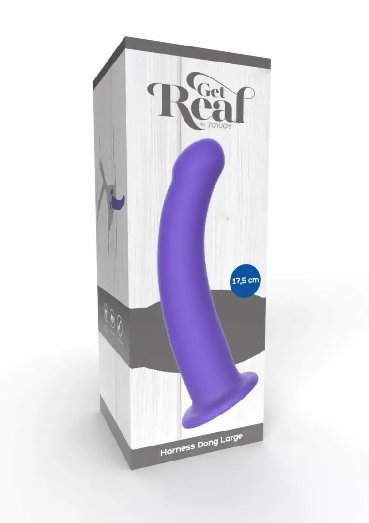 TOYJOY Get Real Harness Dong Silicone L – anatominis silikoninis priedas