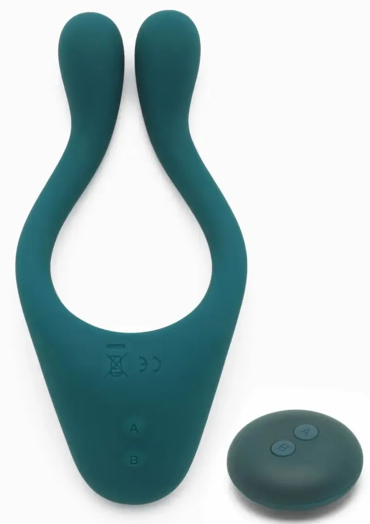 TOYJOY Icon 2 Superb porų masažuoklis su nuotolinio valdymo pulteliu, silikoninis, mėlynas