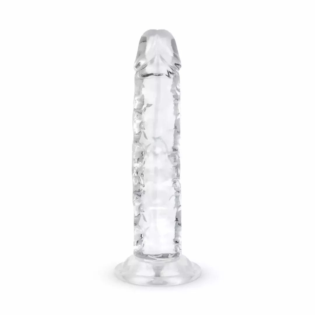 TOYJOY Jelly Series Intymus Prietaisas 14 cm - Minkštas skaidrus modelis
