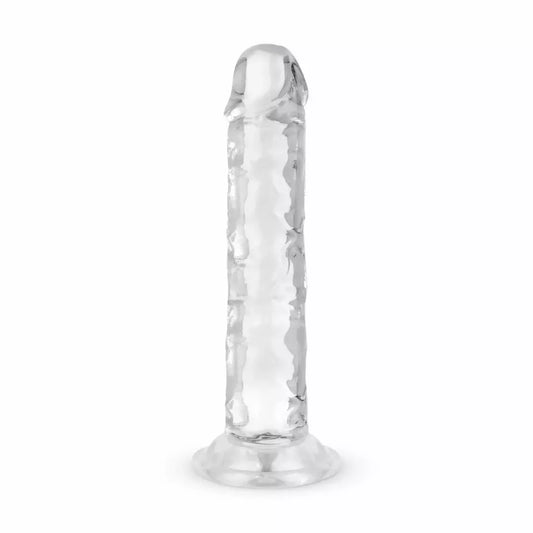 TOYJOY Jelly Series Intymus Prietaisas 14 cm - Minkštas skaidrus modelis