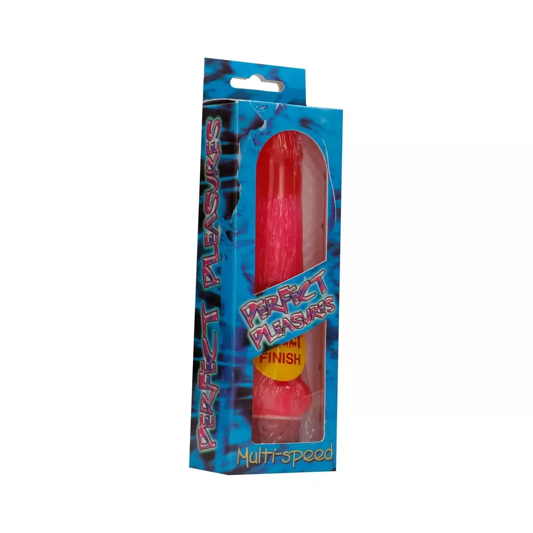 ToyJoy Jelly Slim Intimate Device daugiagrebis minkštas skaidrus 17 cm