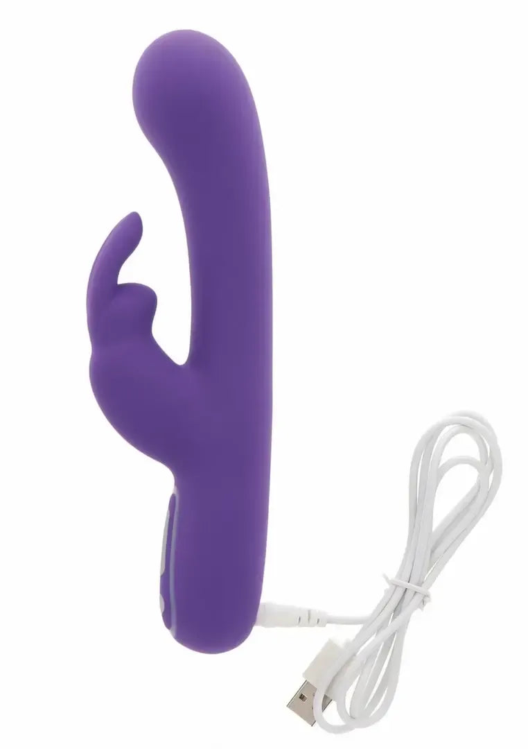 ToyJoy Love Rabbit Exciting Rabbit vibratorius, silikoninis, 7 režimai, USB, rožinis