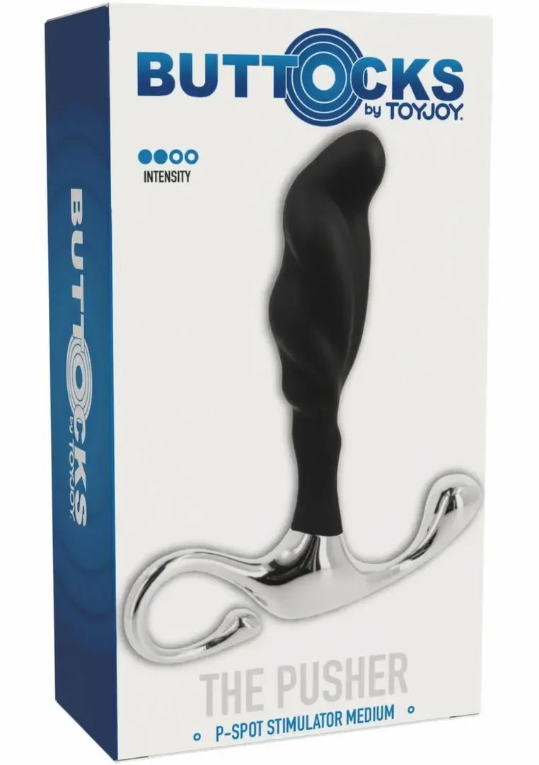 TOYJOY P-Spot Stimulator Medium juodas silikoninis analinis stimuliatorius 8713221846303