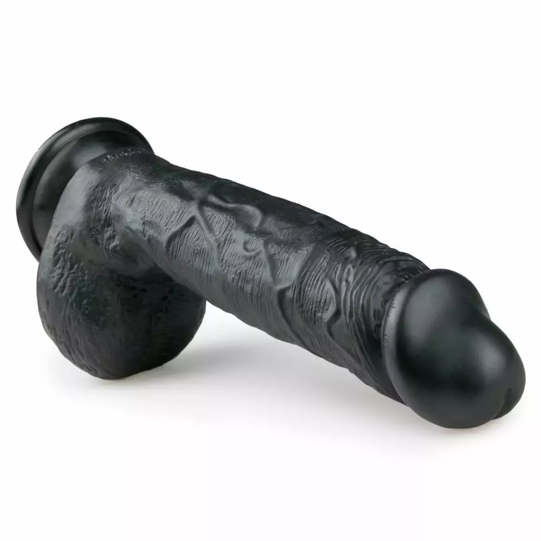 TOYJOY Realistic Model Black 22,5 cm – anatominis silikoninis prietaisas