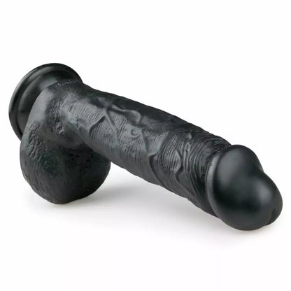 TOYJOY Realistic Model Black 22,5 cm – anatominis silikoninis prietaisas