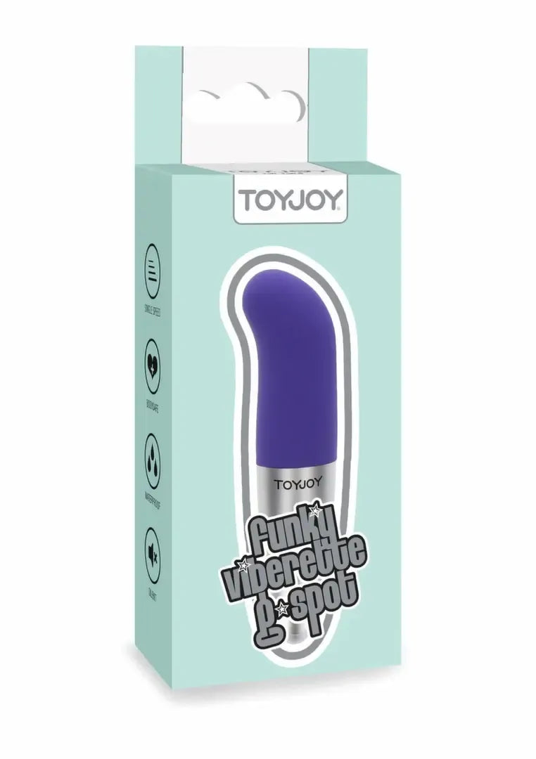 TOYJOY Viberette G-Spot kompaktiškas intymus masažuoklis, rožinis, atsparus vandeniui