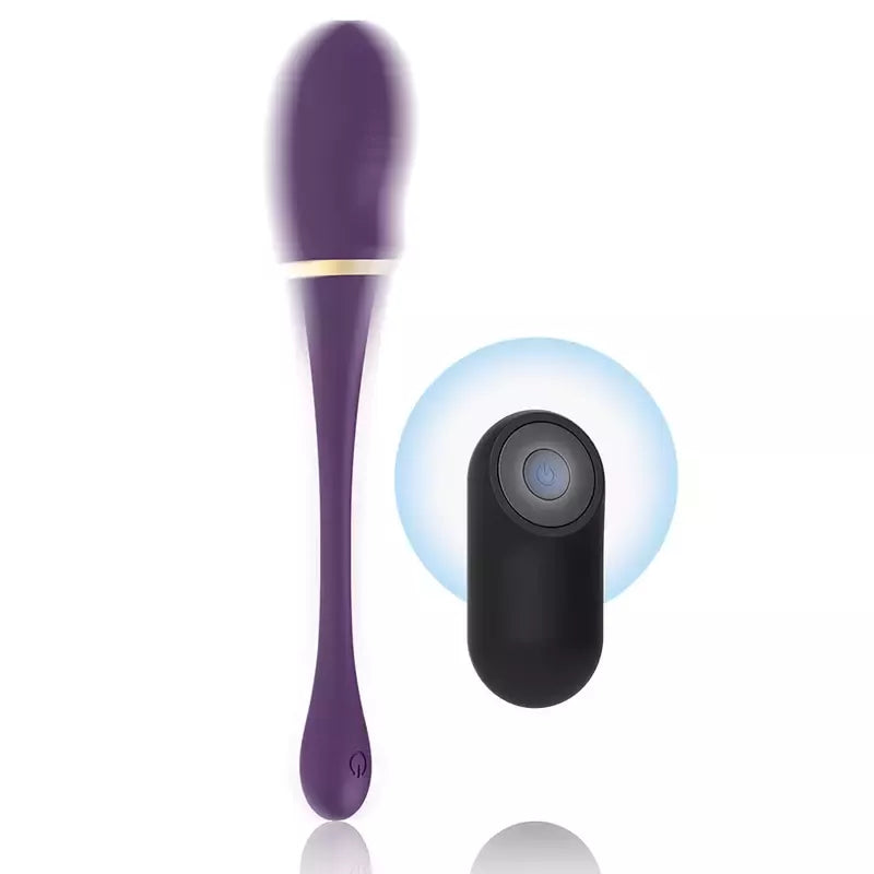 Treasure Merlin dvigubo veikimo vibracinė sistema su nuotolinio valdymo pulteliu, atspari vandeniui, USB