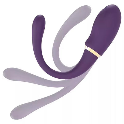 Treasure Merlin dvigubo veikimo vibracinė sistema su nuotolinio valdymo pulteliu, atspari vandeniui, USB