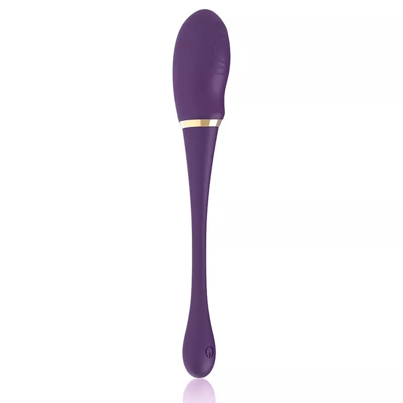 Treasure Merlin dvigubo veikimo vibracinė sistema su nuotolinio valdymo pulteliu, atspari vandeniui, USB