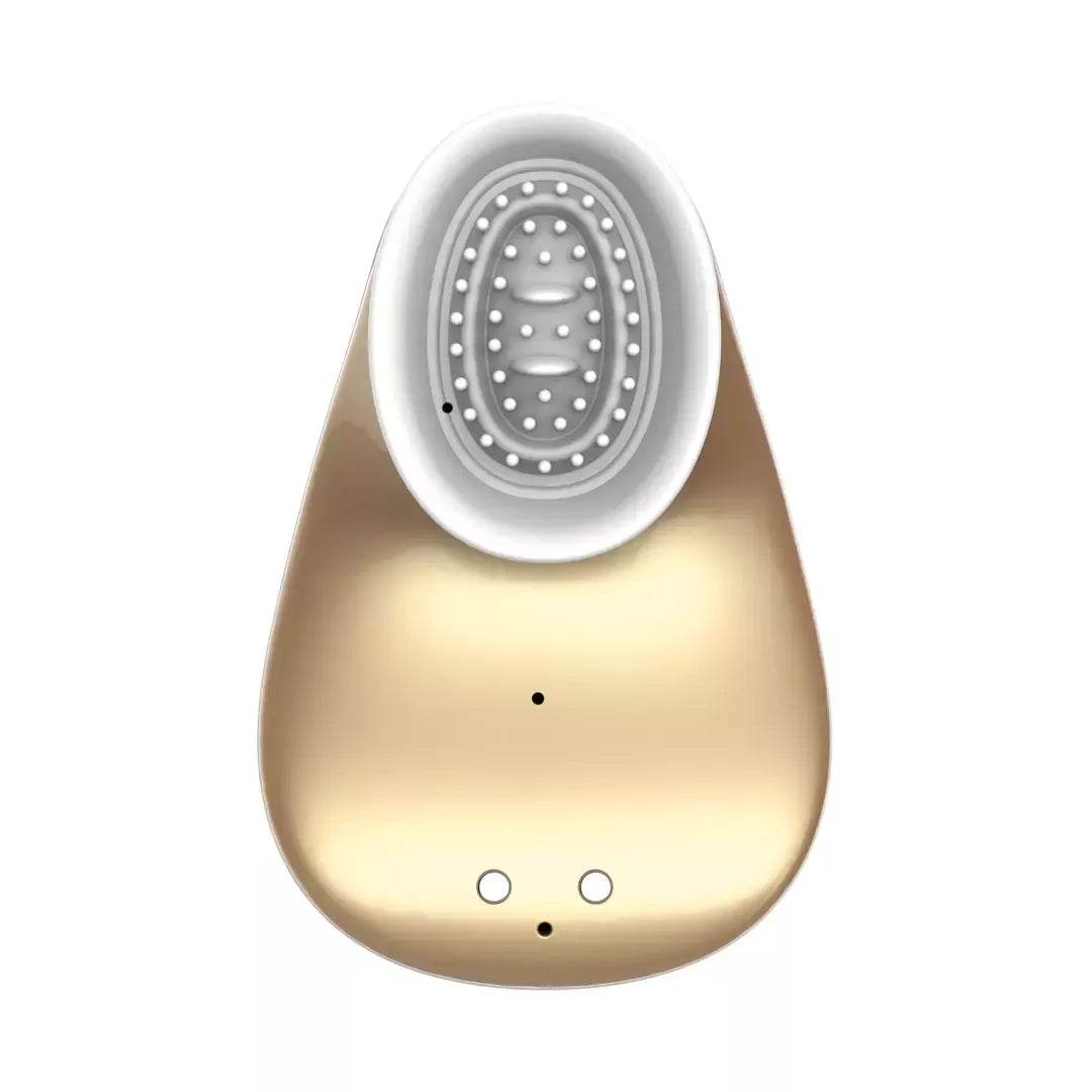 Twitch Handsfree Intimate Machine su siurbimo ir dviguba vibracijos sistema