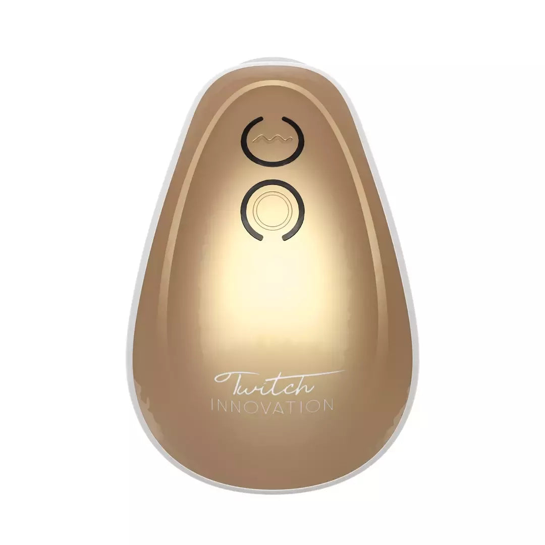Twitch Handsfree Intimate Machine su siurbimo ir dviguba vibracijos sistema