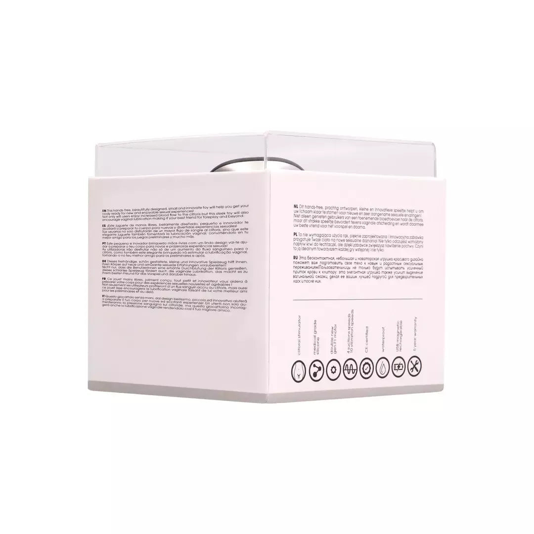 Twitch Intimate Suction & Vibration Device, laisvų rankų įrenginys, kompaktiškas dizainas