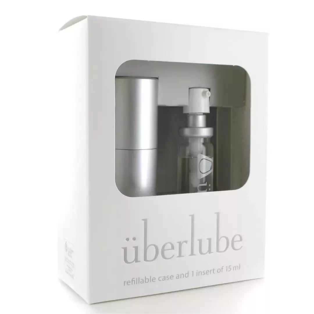 Uberlube silikoninis lubrikantas Good-To-Go Silver 15 ml kelioninis rinkinys