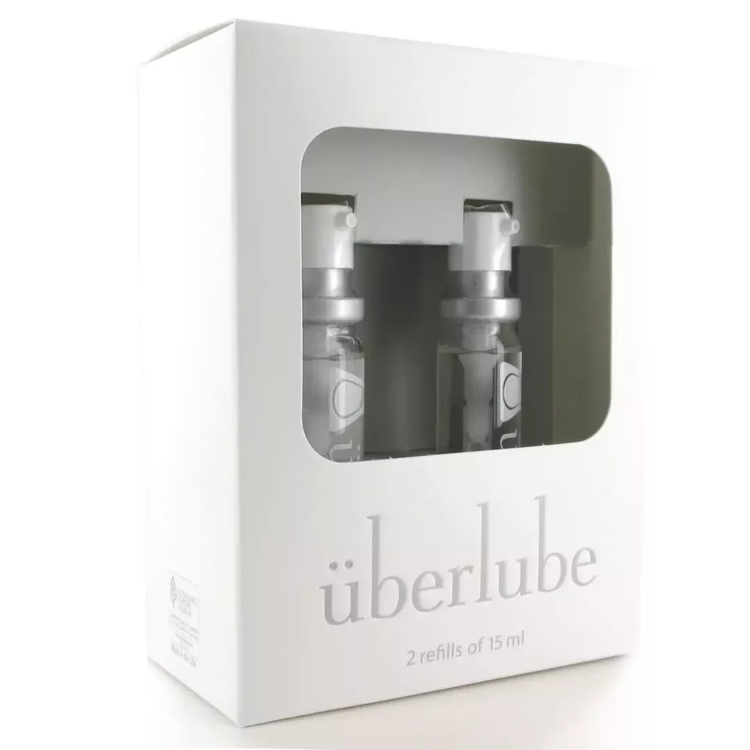 Uberlube silikoninis lubrikantas Good-To-Go Travel Refills 2x15ml
