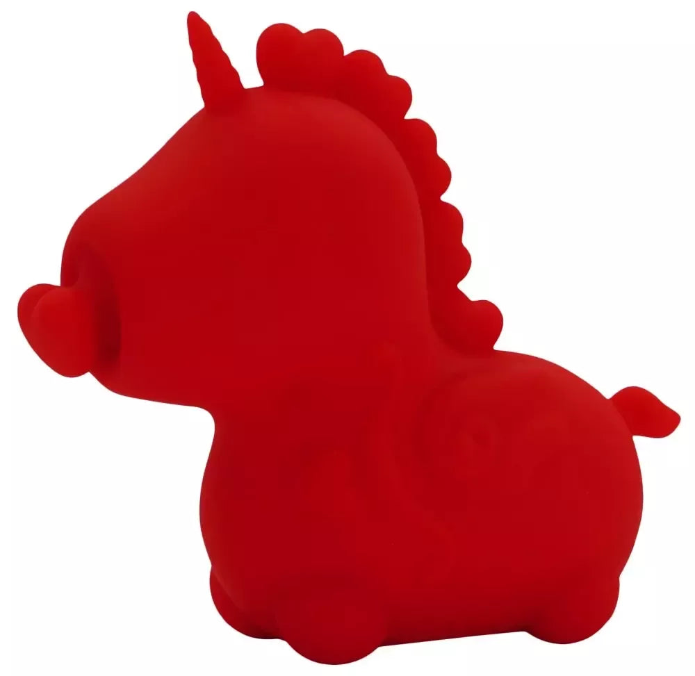 Unihorn Cupids Beau širdelės formos liežuvėlio vibratorius, rožinis, 9 cm