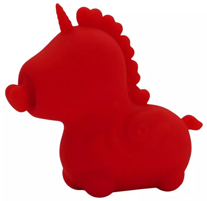 Unihorn Cupids Beau širdelės formos liežuvėlio vibratorius, rožinis, 9 cm