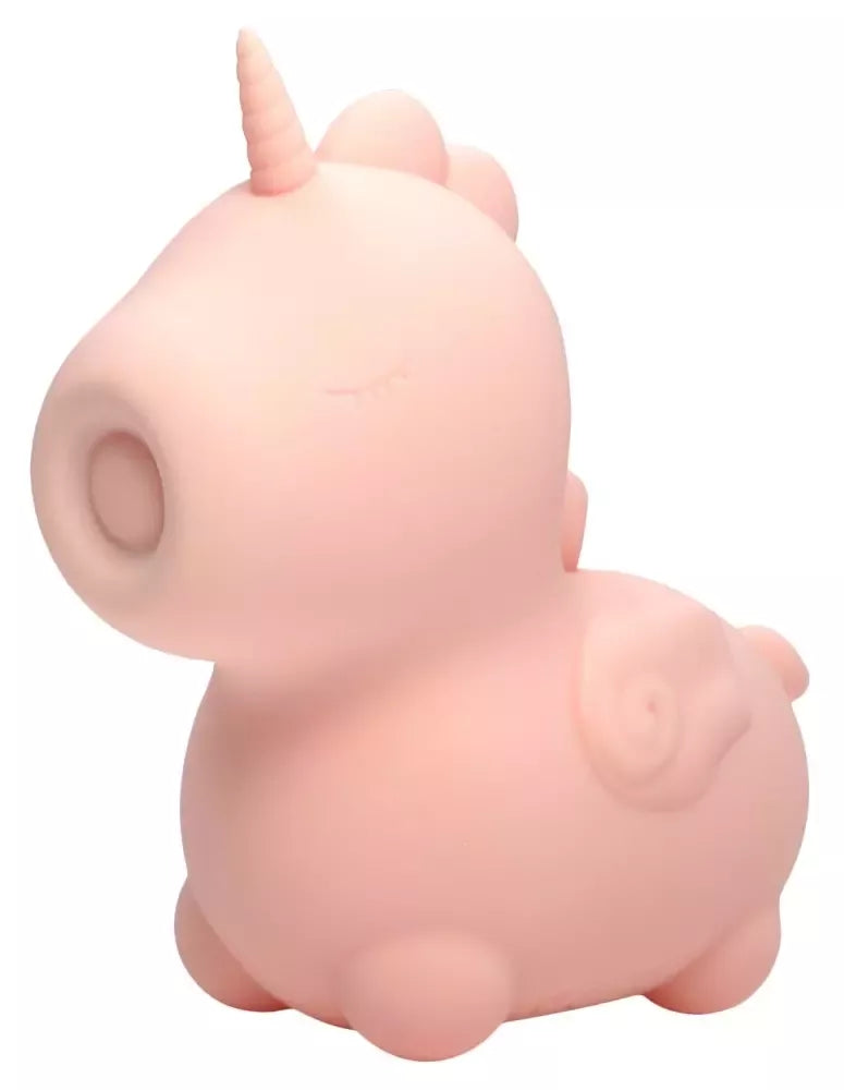 Unihorn Heart Throb intymus dviejų variklių silikoninis prietaisas, rožinis, 9 cm