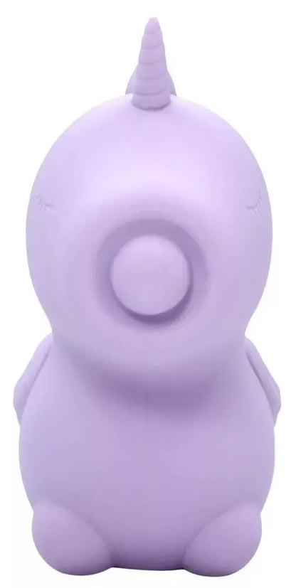 Unihorn Karma Lilac intymus masažuoklis, silikoninis, su dviem varikliais, įkraunamas