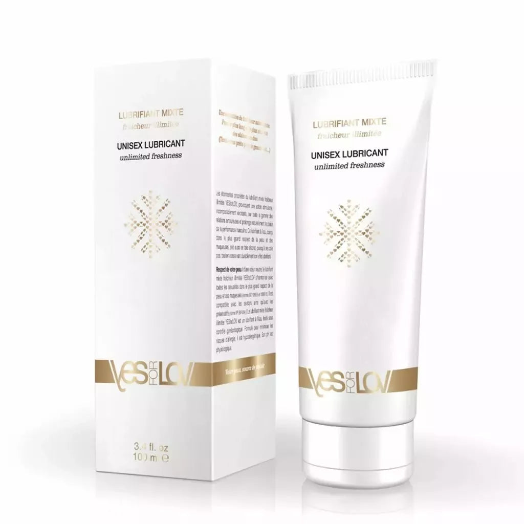 Vandeninis lubrikantas YESforLOV Unlimited Freshness, 100 ml, su mentolio efektu