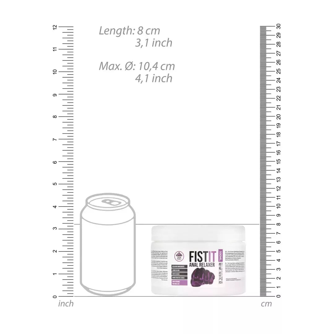 Vandens pagrindo lubrikantas Fist It 500 ml – ilgai išliekanti formulė