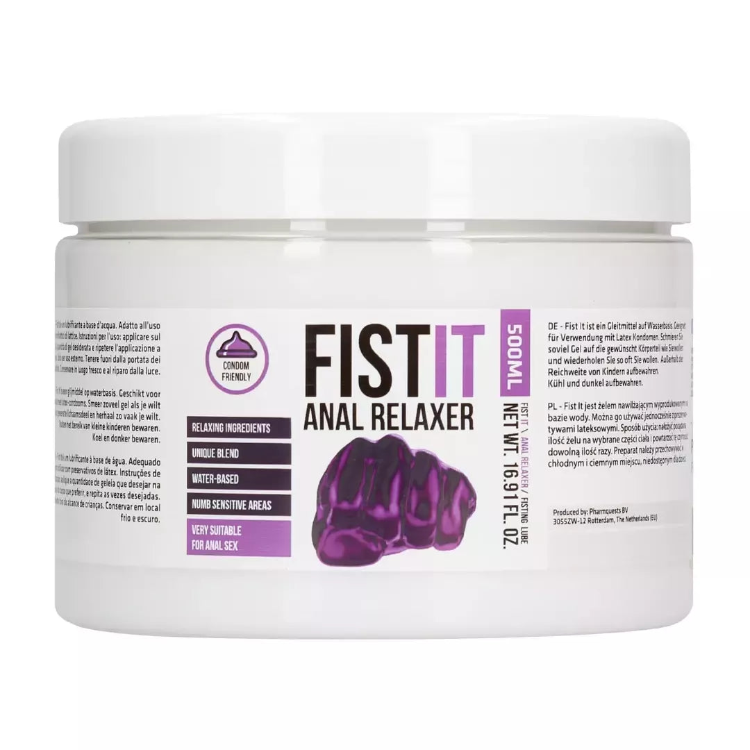 Vandens pagrindo lubrikantas Fist It 500 ml – ilgai išliekanti formulė